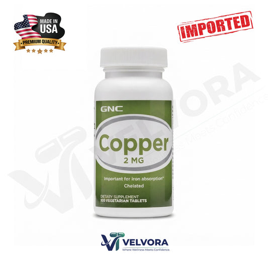 GNC Copper 2mg 100 Tablets