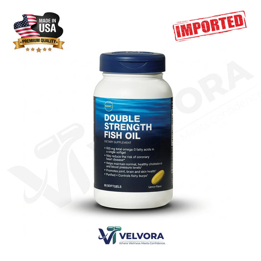 GNC Double Strength Fish Oil 90Ct
