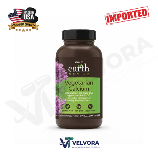 GNC Earth Genius Vegetarian Calcium 90 Caplets