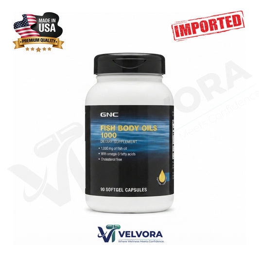 GNC Fish Oil Omega-3 90 Softgels