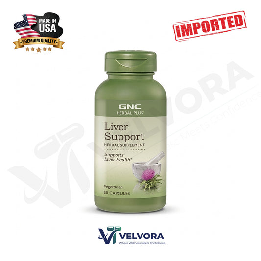 GNC Herbal Plus Liver Support | 50 Capsules