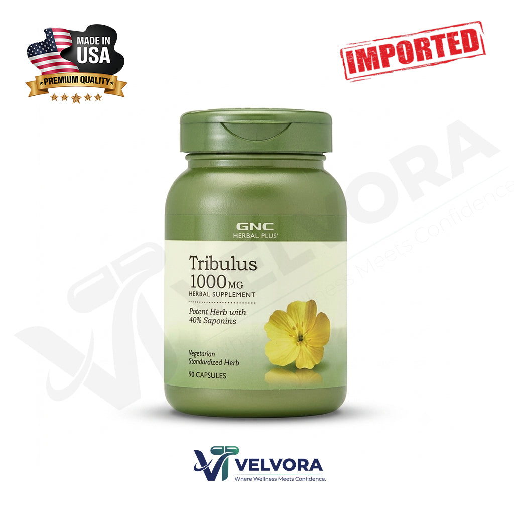 GNC Herbal Plus Tribulus 1000mg 90 Capsules