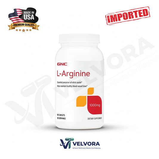 GNC L-Arginine 1000mg, 90 Ct