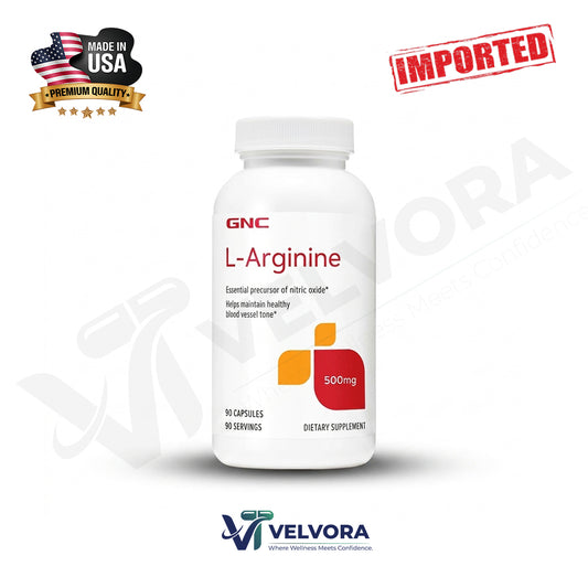 GNC L-Arginine 500mg 90 Capsules