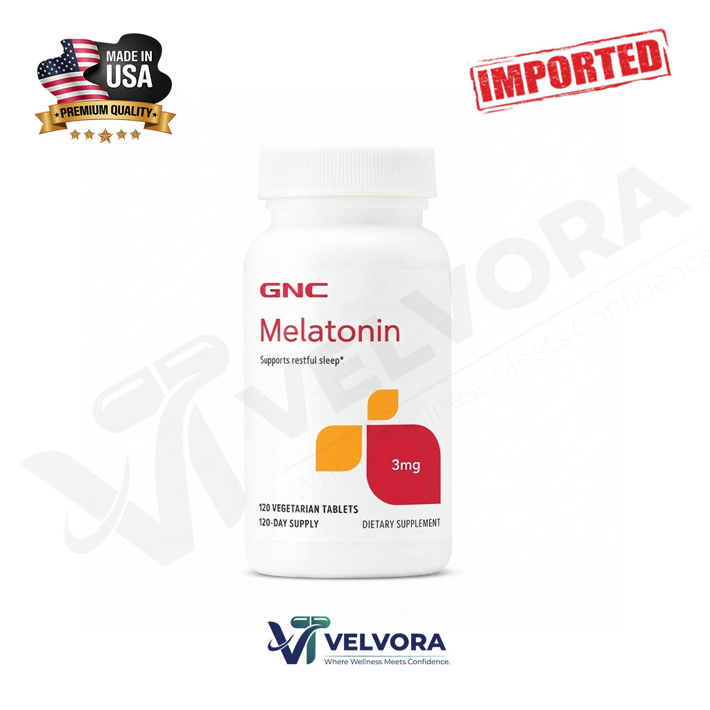GNC Melatonin 3mg, 120 Ct