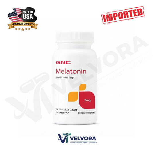 GNC Melatonin 3mg, 120 Ct
