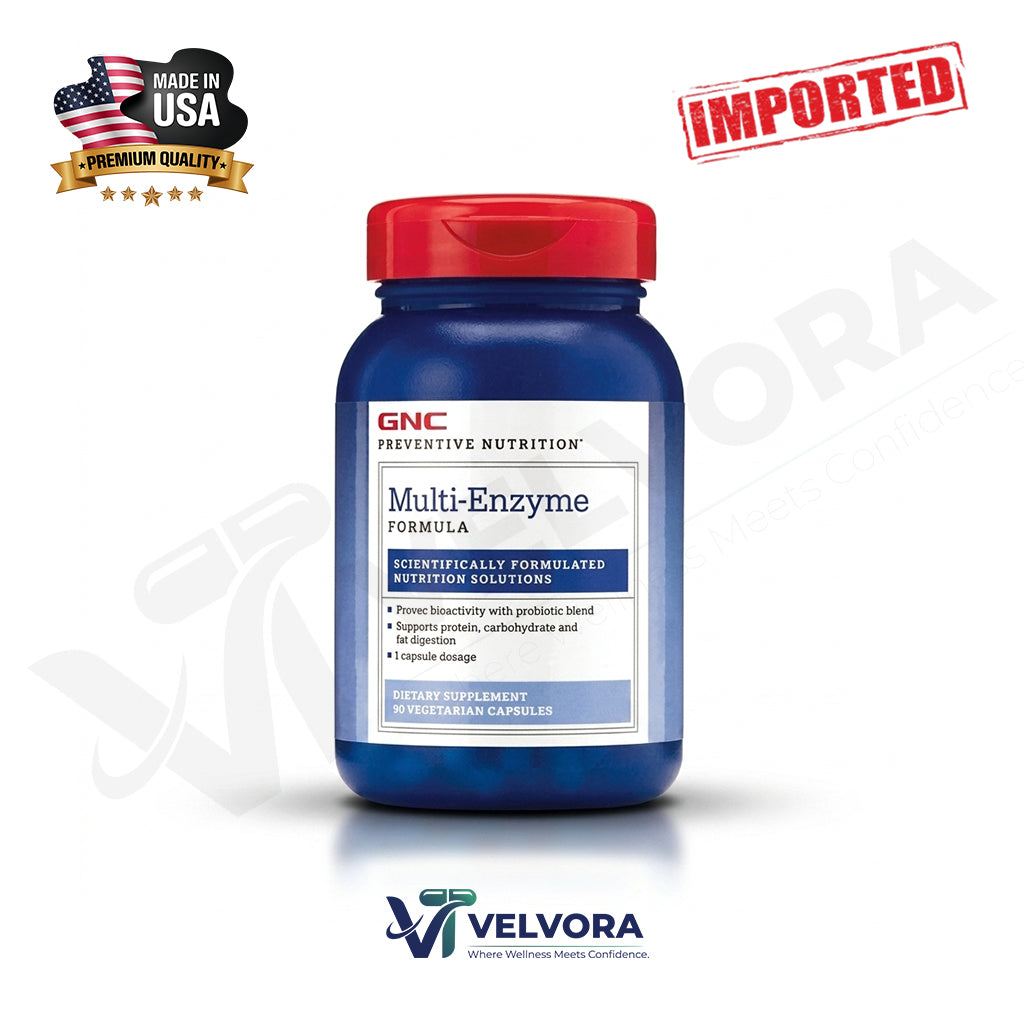 GNC Multi Enzyme Formula 90 Capsules