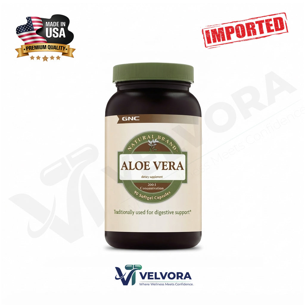 GNC Natural Brand Aloe Vera 90 Softgel