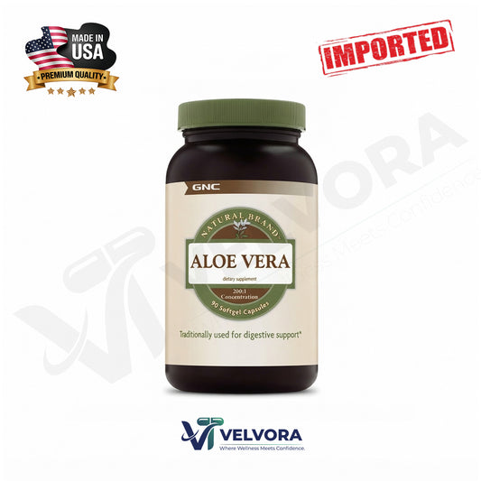 GNC Natural Brand Aloe Vera 90 Softgel