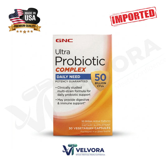GNC Probiotic Complex – 50 Billion CFUs 30 Capsules