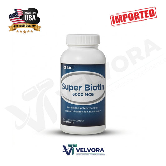 GNC Super Biotin 6000mcg
