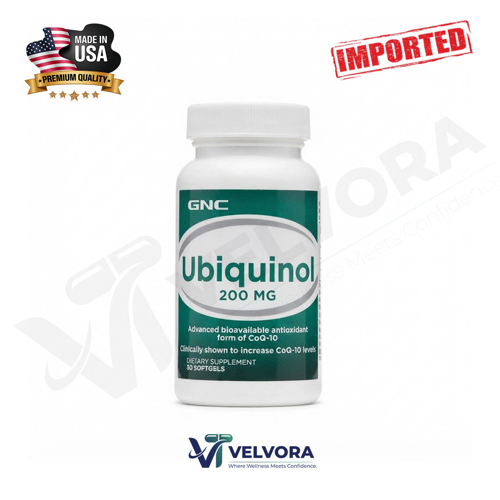 GNC Ubiquinol 200mg 30 Softgels