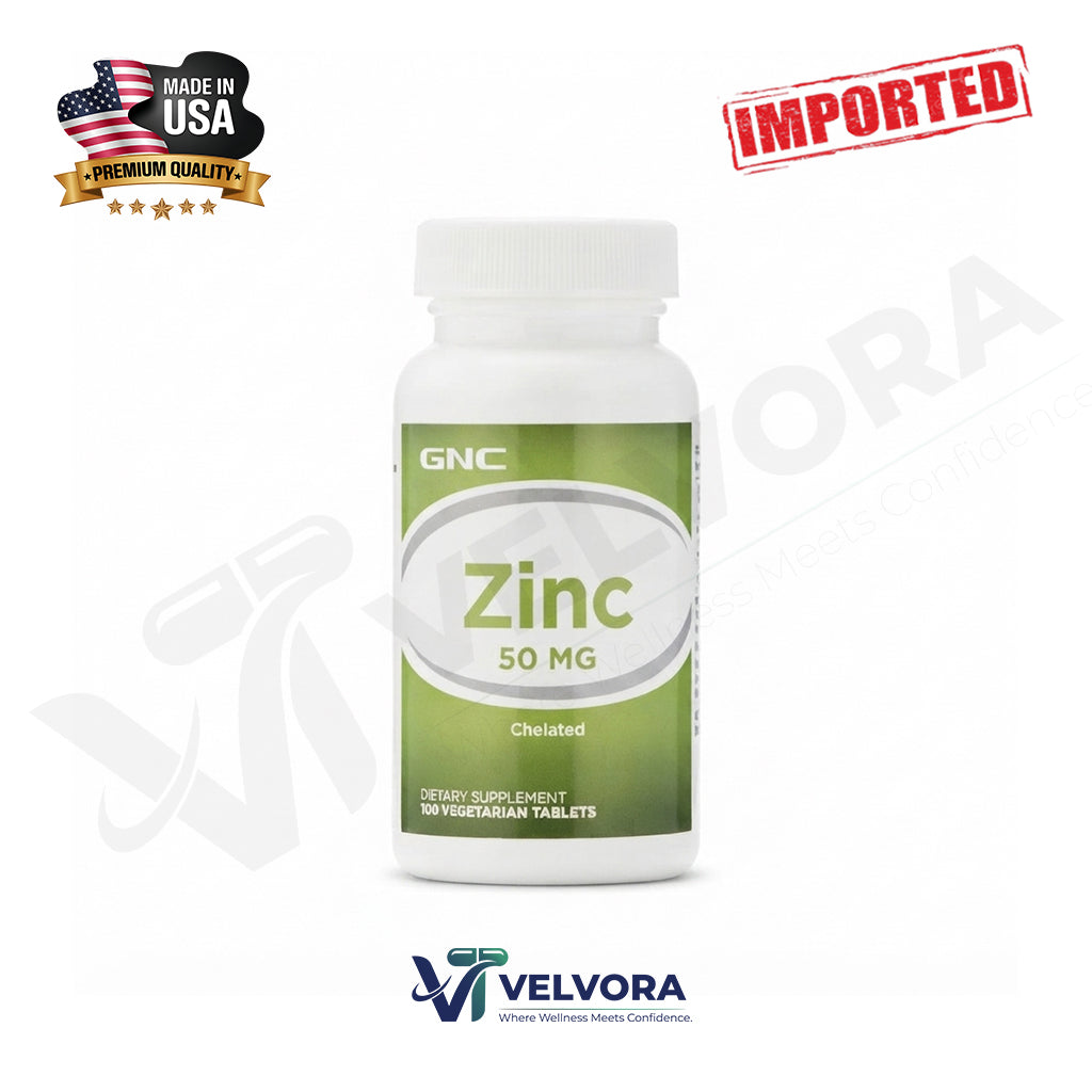 GNC Zinc 50MG – A Dietary Supplement