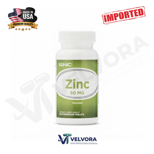 GNC Zinc 50MG – A Dietary Supplement
