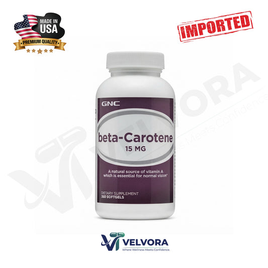 GNC beta-Carotene 15mg 360 Softgels