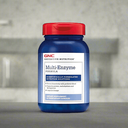 GNC Multi Enzyme Formula 90 Capsules