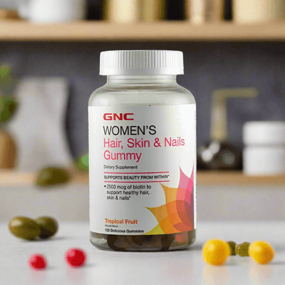 GNC Hair Skin Nails Gummies 150Ct mini