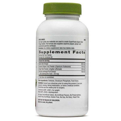 GNC Apple Cider Vinegar 120ct