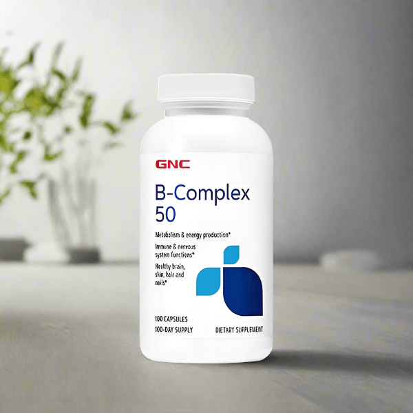 GNC B-Complex 50mg, 100 Capsules