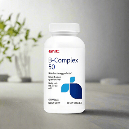 GNC B-Complex 50mg, 100 Capsules