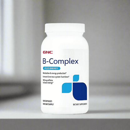 GNC B-Complex Plus Energy 120 Capsules