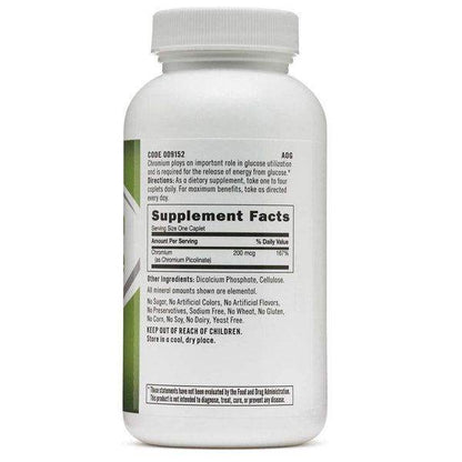 GNC Chromium Picolinate 200mcg – 90 Tablets