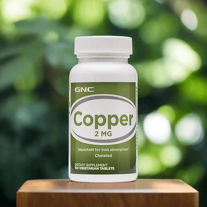 GNC Copper 2mg 100 Tablets