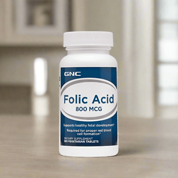 GNC Folic Acid 800mcg 100Ct