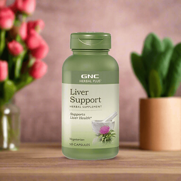 GNC Herbal Plus Liver Support | 50 Capsules