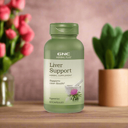 GNC Herbal Plus Liver Support | 50 Capsules
