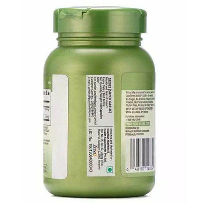 GNC Herbal Plus Odorless Super Garlic 1100mg 100 Tablets
