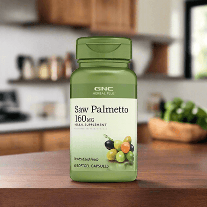 GNC Herbal Plus Saw Palmetto 160mg 60 Softgels