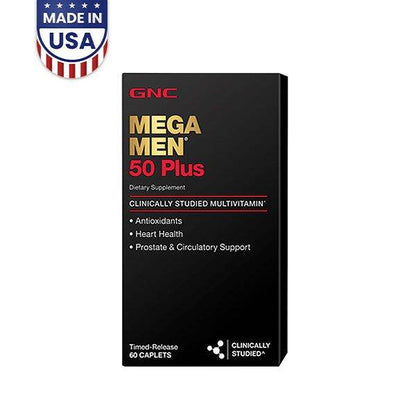 GNC MEGA MEN 50 Plus 60 Caplets