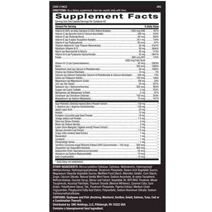 GNC MEGA MEN 50 Plus 60 Caplets