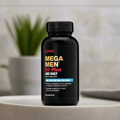GNC MEGA MEN 50 Plus One Daily 60 Caplets