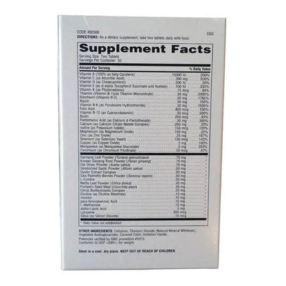 GNC Mega Men 90CT Timed Release