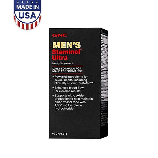 GNC Men’s Staminol Ultra 60 Caplets