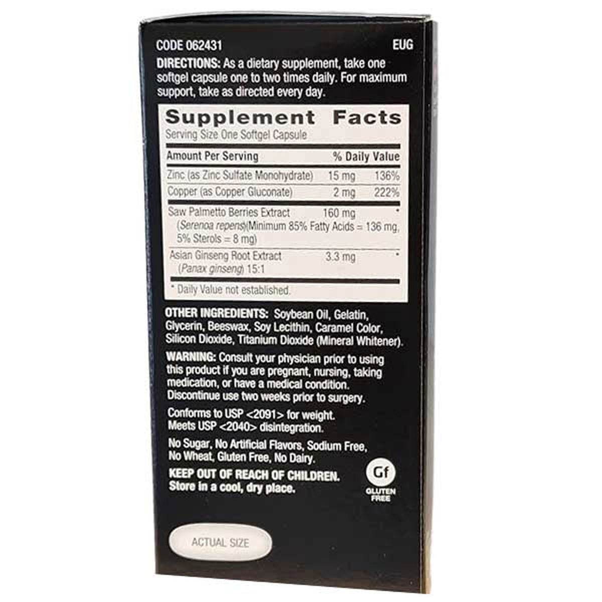 GNC Men’s Ultra Saw Palmetto Formula 120CT