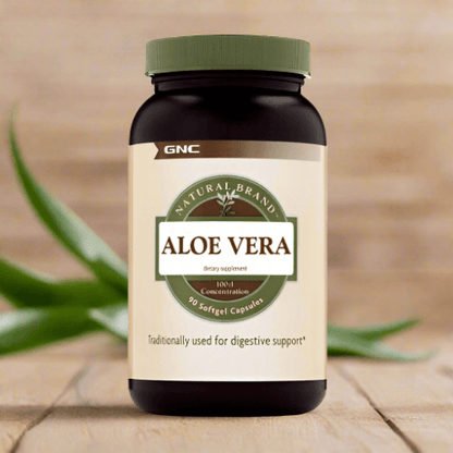 GNC Natural Brand Aloe Vera 90 Softgel