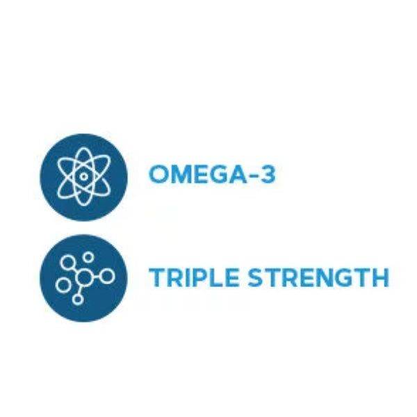 GNC Triple Strength Fish Oil 60 Softgels