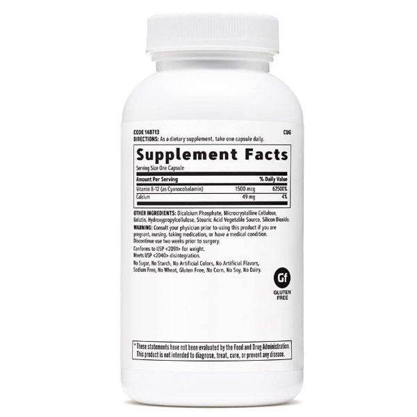 GNC Vitamin B-12 1500mcg 90Ct