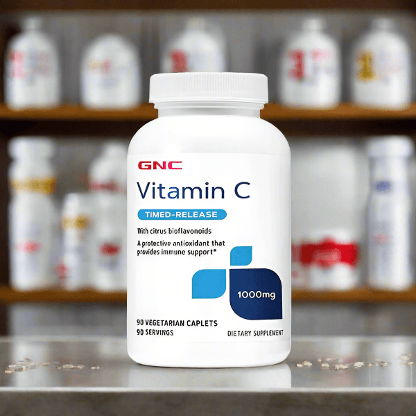 GNC Vitamin C 1000mg 90 Caplets