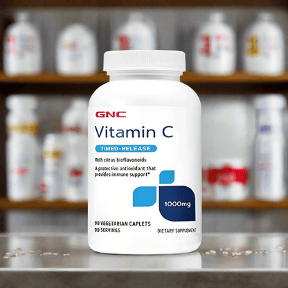 GNC Vitamin C 1000mg 90 Caplets