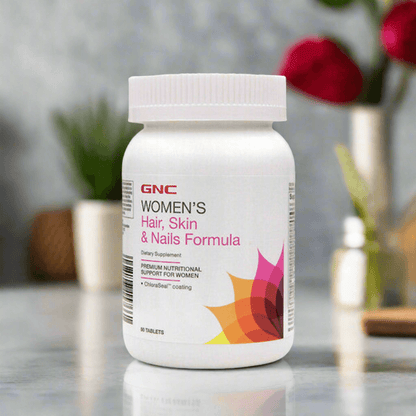 GNC Women's Hair Skin & Nails Formula - 90 Tablets