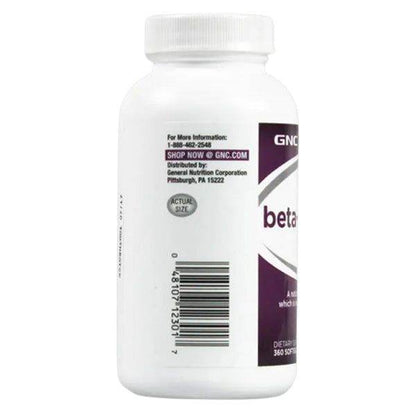 GNC beta-Carotene 15mg 360 Softgels