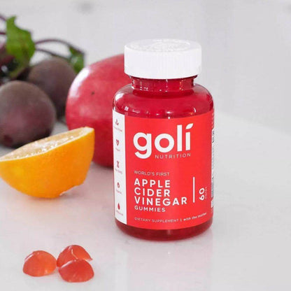 Goli Apple Cider Vinegar Gummies, 60 Ct