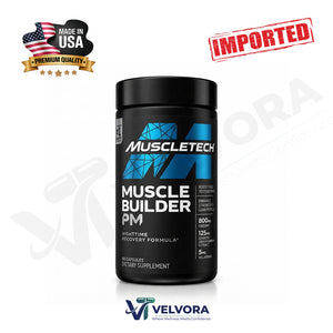 MuscleTech, Muscle Builder PM Nighttime Recovery Formula 90 caps