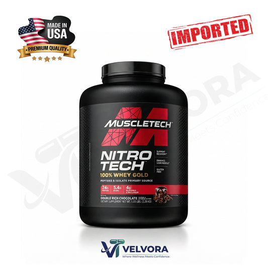 MuscleTech, Nitro Tech 100% Whey Gold, Double Rich Chocolate, 5.03 lbs