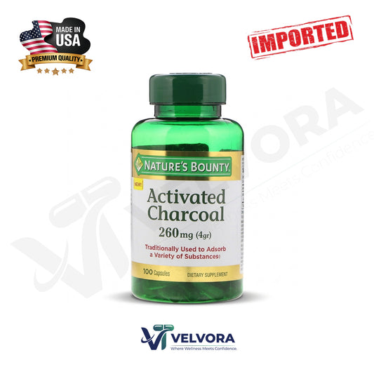 Nature's Bounty Activated Charcoal 260mg