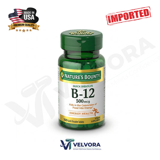 Nature's Bounty B12 500mcg
